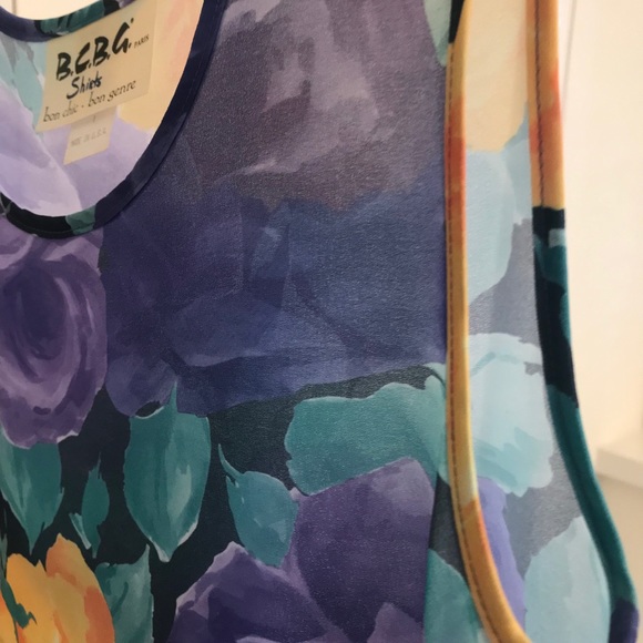 BCBG Fresh & Floral Skirt & Top Set! - Picture 6 of 10